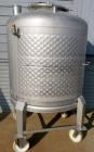 Used- UCON 800 Liter Jacketed Tank, 211 Gallon, 316 Stainless Steel, Vertical. Approximate 40