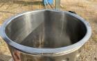 Used Jacketed Tank, Approximate 20 Gallon, Stainless Steel, Vertical. Approximate 18