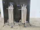 Lot of (2) Used USA Lab 100LB Jacketed Tanks – 304 Stainless Steel, 60L Capacity