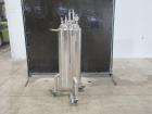 Lot of (2) Used USA Lab 100LB Jacketed Tanks – 304 Stainless Steel, 60L Capacity