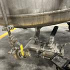 Usado: aproximadamente 300 galones, olla de presión de agitación de acero inoxidable Amherst con ruedas, S / N: 1707. 130 PS...