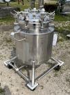 Used- Stainless Steel 120 Liter / 31.7 Gallon Jacketed Tank, Stainless Steel, Vertical. Approximate 20