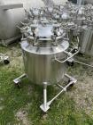 Used- Stainless Steel 120 Liter / 31.7 Gallon Jacketed Tank, Stainless Steel, Vertical. Approximate 20