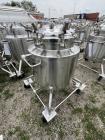 Used- Stainless Steel 120 Liter / 31.7 Gallon Jacketed Tank, Stainless Steel, Vertical. Approximate 20