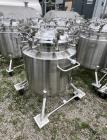 Used- Stainless Steel 120 Liter / 31.7 Gallon Jacketed Tank, Stainless Steel, Vertical. Approximate 20