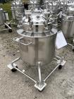 Used- Stainless Steel 120 Liter / 31.7 Gallon Jacketed Tank, Stainless Steel, Vertical. Approximate 20