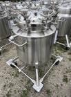 Used- Stainless Steel 120 Liter / 31.7 Gallon Jacketed Tank, Stainless Steel, Vertical. Approximate 20