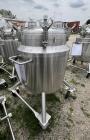 Used- Stainless Steel 120 Liter / 31.7 Gallon Jacketed Tank, Stainless Steel, Vertical. Approximate 20