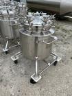 Used- Stainless Steel 120 Liter / 31.7 Gallon Jacketed Tank, Stainless Steel, Vertical. Approximate 20