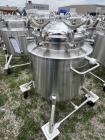 Used Dished Bottom 316L Stainless Steel Jacketed Tank, Made by Precision Stainless.