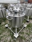 Used Dished Bottom 316L Stainless Steel Jacketed Tank, Made by Precision Stainless.