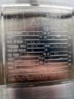 Used Dished Bottom 316L Stainless Steel Jacketed Tank, Made by Precision Stainless.