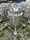 Used- Stainless Steel 120 Liter / 31.7 Gallon Jacketed Tank, Stainless Steel, Vertical. Approximate 20