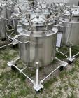 Used- Stainless Steel 120 Liter / 31.7 Gallon Jacketed Tank, Stainless Steel, Vertical. Approximate 20