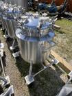 Used- Stainless Steel 120 Liter / 31.7 Gallon Jacketed Tank, Stainless Steel, Vertical. Approximate 20