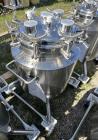 Used- Stainless Steel 120 Liter / 31.7 Gallon Jacketed Tank, Stainless Steel, Vertical. Approximate 20