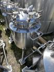 Used- Stainless Steel 120 Liter / 31.7 Gallon Jacketed Tank, Stainless Steel, Vertical. Approximate 20