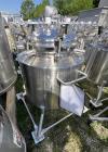 Used- Stainless Steel 120 Liter / 31.7 Gallon Jacketed Tank, Stainless Steel, Vertical. Approximate 20