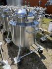 Used- Stainless Steel 120 Liter / 31.7 Gallon Jacketed Tank, Stainless Steel, Vertical. Approximate 20