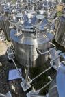 Used- Stainless Steel 120 Liter / 31.7 Gallon Jacketed Tank, Stainless Steel, Vertical. Approximate 20