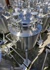 Used- Stainless Steel 120 Liter / 31.7 Gallon Jacketed Tank, Stainless Steel, Vertical. Approximate 20