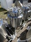 Used- Stainless Steel 120 Liter / 31.7 Gallon Jacketed Tank, Stainless Steel, Vertical. Approximate 20