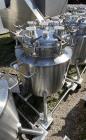 Used- Stainless Steel 120 Liter / 31.7 Gallon Jacketed Tank, Stainless Steel, Vertical. Approximate 20