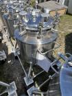 Used Vertical Stainless Steel Jacketed Tank – 103 Liter