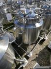 Used- Stainless Steel 120 Liter / 31.7 Gallon Jacketed Tank, Stainless Steel, Vertical. Approximate 20