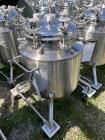 Used High-Quality 27.2 Gallon Vertical Stainless Steel Tank – Jacketed