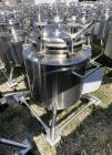 Used- Stainless Steel 120 Liter / 31.7 Gallon Jacketed Tank, Stainless Steel, Vertical. Approximate 20