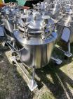 Used Heavy-Duty 316L Stainless Steel Jacketed Tank – Vertical