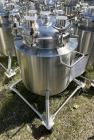 Used- Stainless Steel 120 Liter / 31.7 Gallon Jacketed Tank, Stainless Steel, Vertical. Approximate 20