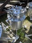 Used- Stainless Steel 120 Liter / 31.7 Gallon Jacketed Tank, Stainless Steel, Vertical. Approximate 20