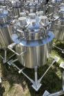 Used- Stainless Steel 120 Liter / 31.7 Gallon Jacketed Tank, Stainless Steel, Vertical. Approximate 20