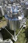 Used- Stainless Steel 120 Liter / 31.7 Gallon Jacketed Tank, Stainless Steel, Vertical. Approximate 20