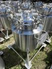 Used- Stainless Steel 120 Liter / 31.7 Gallon Jacketed Tank, Stainless Steel, Vertical. Approximate 20