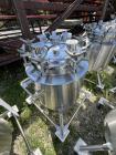 Used- Stainless Steel 120 Liter / 31.7 Gallon Jacketed Tank, Stainless Steel, Vertical. Approximate 20