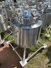 Used- Stainless Steel 120 Liter / 31.7 Gallon Jacketed Tank, Stainless Steel, Vertical. Approximate 20