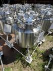 Used- Stainless Steel 120 Liter / 31.7 Gallon Jacketed Tank, Stainless Steel, Vertical. Approximate 20