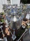 Used Precision Stainless Industrial Dished Top and Bottom Jacketed Tank.