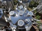 Used Precision Stainless Industrial Dished Top and Bottom Jacketed Tank.