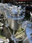 Used- Stainless Steel 120 Liter / 31.7 Gallon Jacketed Tank, Stainless Steel, Vertical. Approximate 20