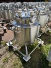 Used- Stainless Steel 120 Liter / 31.7 Gallon Jacketed Tank, Stainless Steel, Vertical. Approximate 20