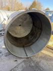 Used Approximately 750 Gallon 304 Stainless Steel Open Top Storage Tank – Vertical, Leg Mounted