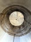 Used Approximately 750 Gallon 304 Stainless Steel Open Top Storage Tank – Vertical, Leg Mounted