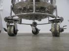 Alloy Products 31.8 Liter Stainless Steel Tank – Jacketed Process Vessel on Casters
