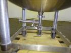 Used Perma-San Mix Tank, Model 60 Gallon OVS, 60 Gallon, 316 Stainless Steel, V