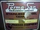 Used Perma-San Mix Tank, Model 60 Gallon OVS, 60 Gallon, 316 Stainless Steel, V