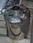 Used-  4.40 Gallons Stainless Steel Pressure Tank